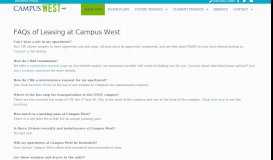 
							         Top Questions About Off-campus Living – Campus West Apartments ...								  
							    