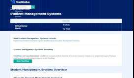 
							         Top Student Management Systems in 2019 | TrustRadius								  
							    
