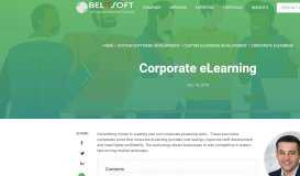 
							         Top Successful Companies using Corporate eLearning - Belitsoft								  
							    