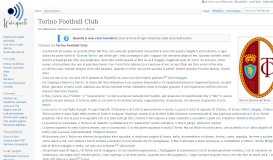
							         Torino Football Club - Wikiquote								  
							    
