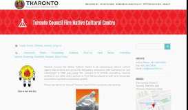 
							         Toronto Council Fire Native Cultural Centre - TKARONTO Indigenous ...								  
							    