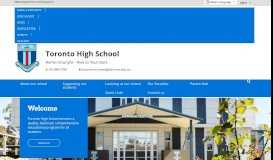 
							         Toronto High School: Home								  
							    