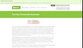 
							         Torrens University Australia - SATAC								  
							    
