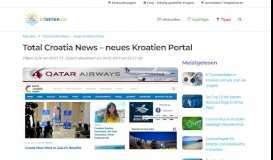 
							         Total Croatia News – neues Kroatien Portal - InIstrien.de								  
							    