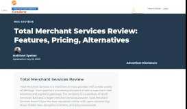 
							         Total Merchant Services Review: Features, Pricing, Alternatives								  
							    