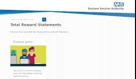 
							         Total Reward Statements | NHSBSA								  
							    