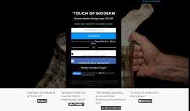 
							         Touch of Modern | Modern Products & Styles								  
							    