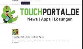 
							         Touchportal - Alles rund um Apps								  
							    
