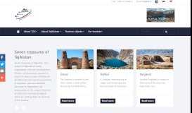 
							         Tourism Information Portal of Tajikistan								  
							    