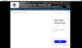 
							         Tournament Web Site - South Geelong Kings Basketball Club - SportsTG								  
							    