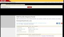 
							         Towingwithattitude.com: NSD Provider Dispatch Portal - DaWhois.com								  
							    