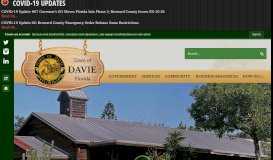
							         Town of Davie								  
							    