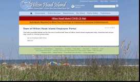 
							         Town of Hilton Head Island Employee Portal								  
							    