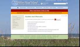 
							         Town of Hilton Head Island Guides and Manuals								  
							    