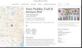 
							         Town Peddler Craft & Antique Mall | Michigan								  
							    