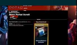 
							         Town Portal Scroll | Dota Wiki | FANDOM powered by Wikia								  
							    