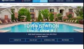 
							         Town Station Apartments | Cary, NC | Venterra Living								  
							    