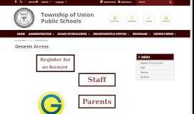 
							         Township of Union Public School District - Genesis Access								  
							    