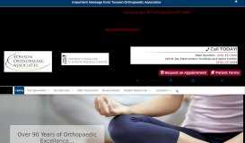 
							         Towson Orthopaedic Associates | Baltimore Orthopedics								  
							    