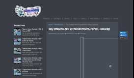 
							         Toy Trifecta: Kre-O Transformers, Portal, Robocop | Topless Robot								  
							    