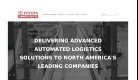 
							         Toyota Advanced Logistics								  
							    