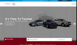 
							         Toyota Cars for Sale in Surrey | OpenRoad Toyota Peace Arch								  
							    