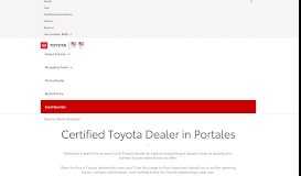 
							         Toyota Dealerships | Certified Toyota Dealers in Portales, NM								  
							    