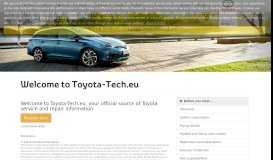 
							         Toyota Service Information								  
							    