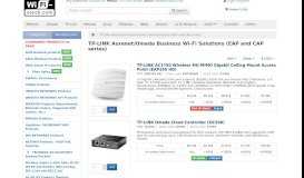 
							         TP-LINK Auranet/Omada Business Wi-Fi Solutions (EAP and CAP ...								  
							    