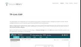 
							         TP-Link EAP - IronWifi								  
							    
