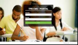 
							         TPB CMS - Portal - TPB Bank PLC								  
							    