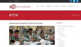 
							         TQIP - Society of Trauma Nurses								  
							    
