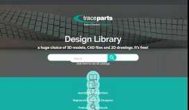 
							         TraceParts: Free 3D models, CAD files and 2D drawings								  
							    
