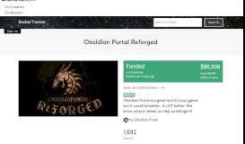 
							         Track Obsidian Portal Reforged's Kickstarter campaign on ... - BackerKit								  
							    