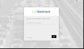 
							         Track & Trace - FISC Secure Login - Geotrack								  
							    