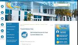 
							         Track Water Use | North Miami Beach, FL								  
							    