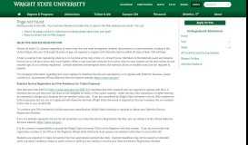 
							         Track Your Application | Undergraduate Admissions | Wright State ...								  
							    