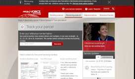 
							         Track Your Parcel | Parcelforce Worldwide								  
							    