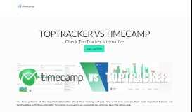 
							         Tracking Time Software - TopTracker vs Timecamp								  
							    