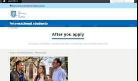 
							         Tracking your offer - University of Sheffield								  
							    