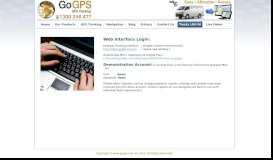 
							         Tracks Log In | Go GPS Navigation & Tracking Systems ...								  
							    