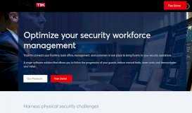 
							         TrackTik | Security Workforce Management Software								  
							    