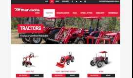 
							         Tractors | Mahindra Agriculture								  
							    