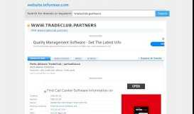 
							         tradeclub.partners at WI. Parts Alliance TradeClub | partsalliance								  
							    