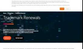 
							         Trademark Renewals - Dennemeyer								  
							    
