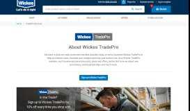 
							         TradePro Discount | Wickes.co.uk								  
							    