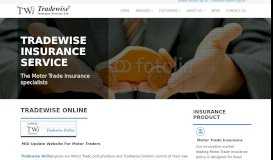 
							         Tradewise Online MID Updates - Tradewise Insurance Services Ltd								  
							    