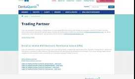 
							         Trading Partners - DentaQuest								  
							    
