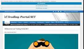 
							         Trading-Portal.NET - Live-Trading, Live-Analysen, Social-Trading								  
							    