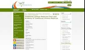 
							         Traditional Chinese Medicine Clinic and ... - Darebin Community Portal								  
							    